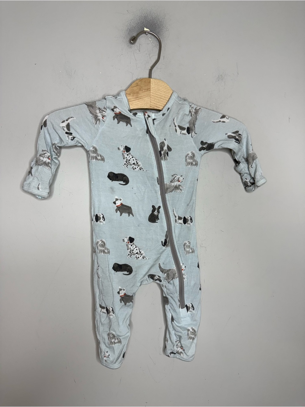 $14 ADD ON Angel Dear bamboo dog footie little sleepies kyte baby‎ POSH PEANUT